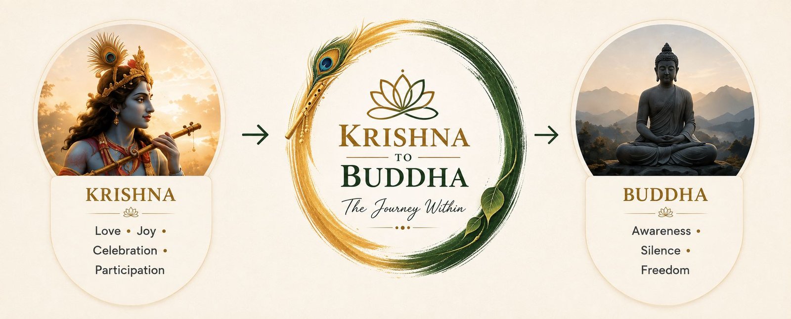 Krishna to Buddha Home Page